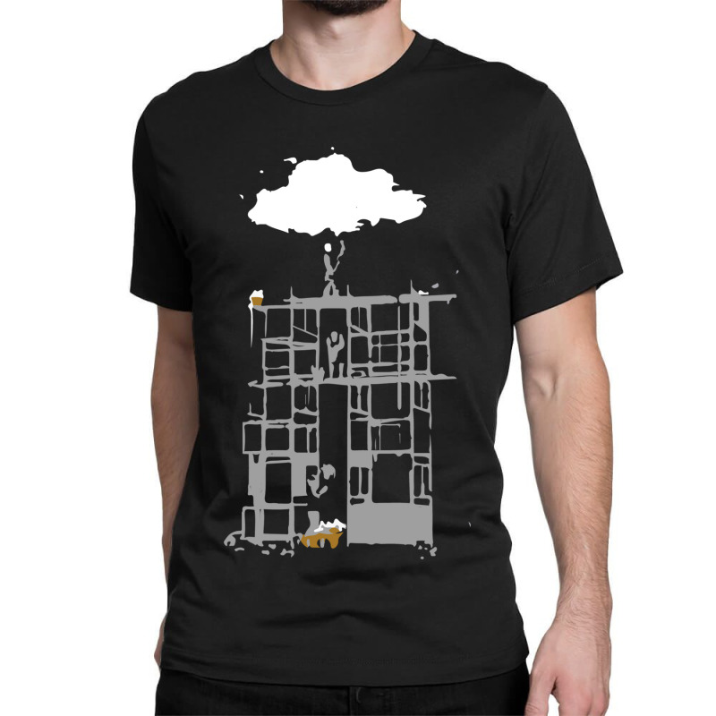 Building A Cloud Classic T-shirt | Artistshot