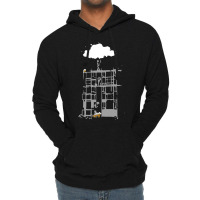 Building A Cloud Lightweight Hoodie | Artistshot