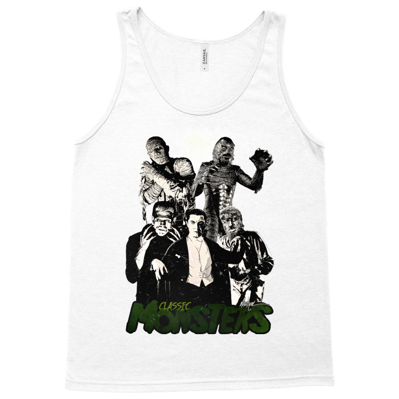 Classic Monsters Tank Top by kampeljawdatq | Artistshot