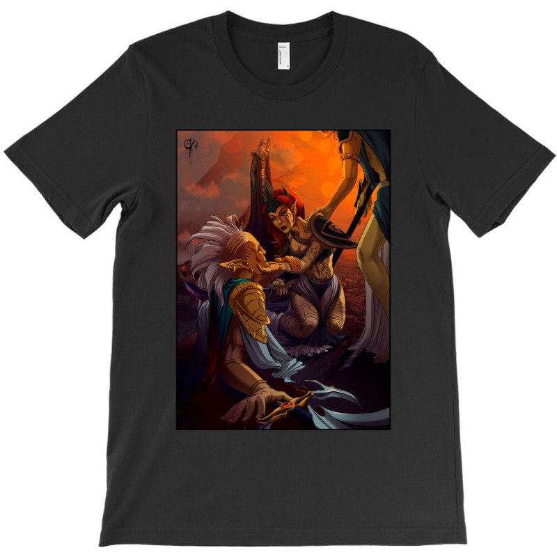 Elder Scrolls Morrowind Concept Artwork Friend T-shirt | Artistshot