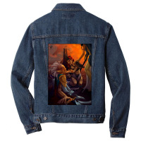 Elder Scrolls Morrowind Concept Artwork Friend Men Denim Jacket | Artistshot