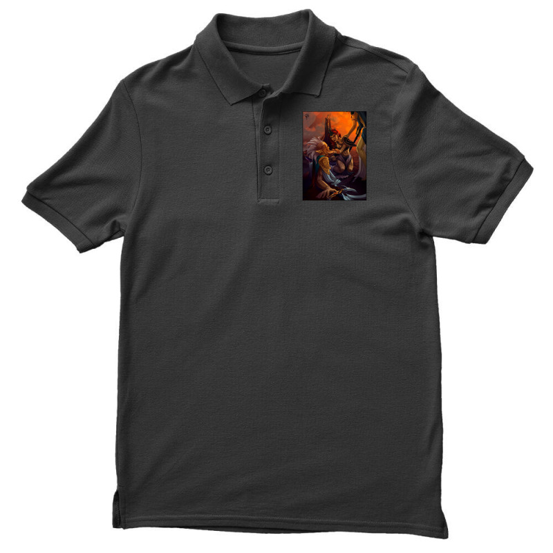 Elder Scrolls Morrowind Concept Artwork Friend Men's Polo Shirt | Artistshot