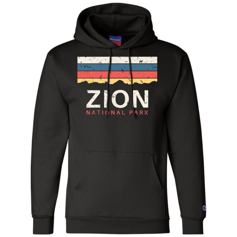 Zion National Park Utah Souvenir Ut Gifts Champion Hoodie | Artistshot