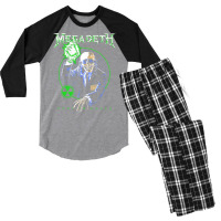 Mega Death Rust In Peace Anniversary Men's 3/4 Sleeve Pajama Set | Artistshot