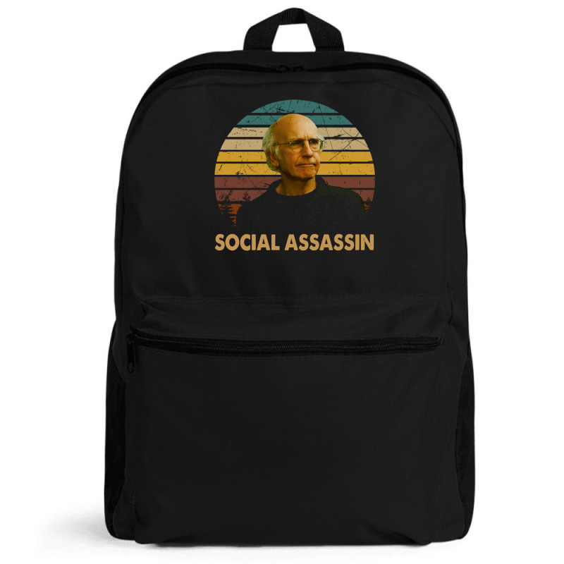 Vintage Retro Tv Show Vintage Curb Art Your Enthusiasm Films Social As Backpack | Artistshot