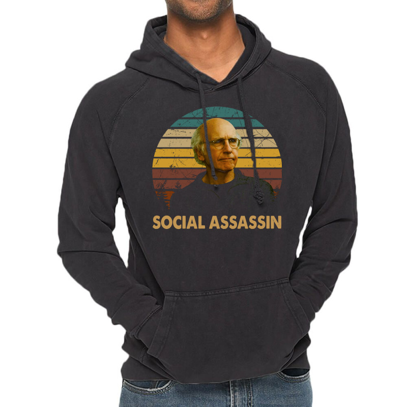 Vintage Retro Tv Show Vintage Curb Art Your Enthusiasm Films Social As Vintage Hoodie | Artistshot