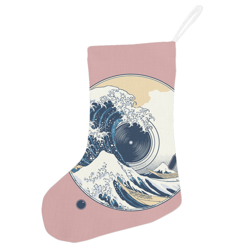 The Great Wave Off Sound Holiday Stocking | Artistshot