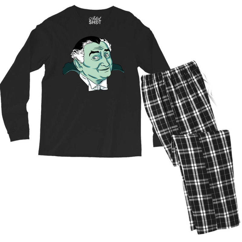 Great Model Munsters Gift For Fan Men's Long Sleeve Pajama Set | Artistshot