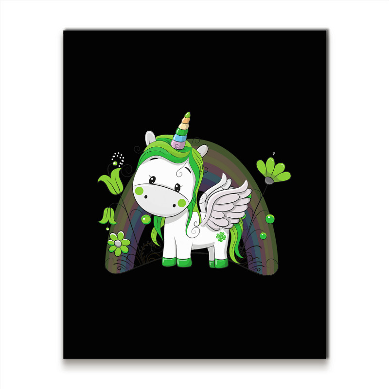 Girls St Patricks Day Metal Print Vertical | Artistshot