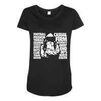 Casual Culture Football Terrace Maternity Scoop Neck T-shirt | Artistshot