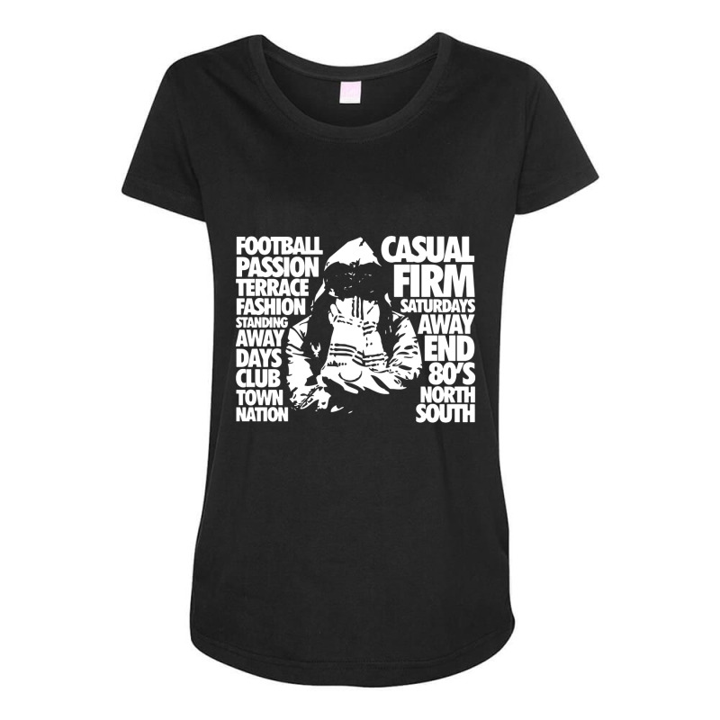 Casual Culture Football Terrace Maternity Scoop Neck T-shirt by mochsholeh | Artistshot