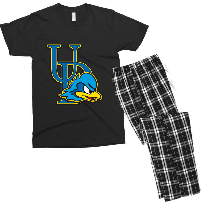 Delaware Blue Hens Men's T-shirt Pajama Set | Artistshot