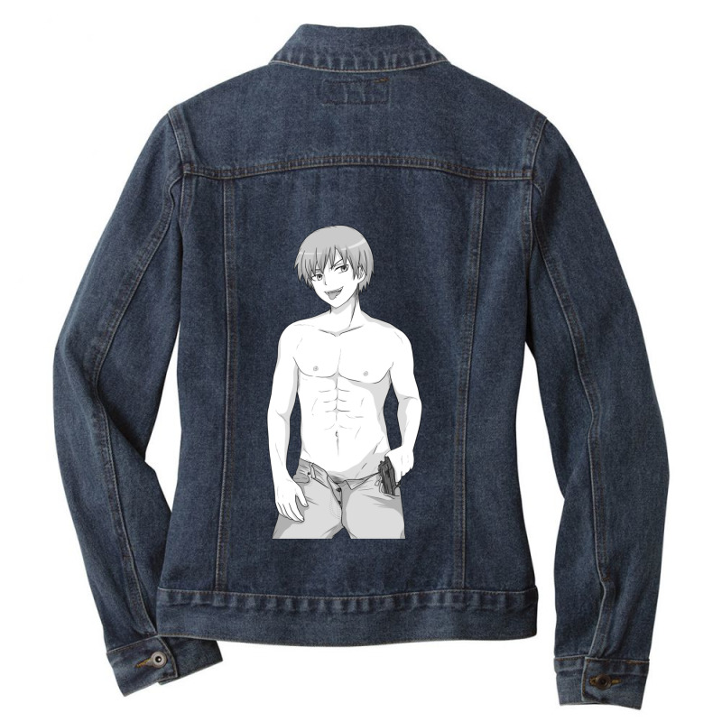 Karma Akabane Sexy 2 Ladies Denim Jacket by CathyCooney | Artistshot