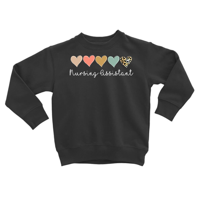 Nursing Assistant, Leopard Nursing Assistant   Nurses Aide Toddler Sweatshirt by JamesArtists | Artistshot