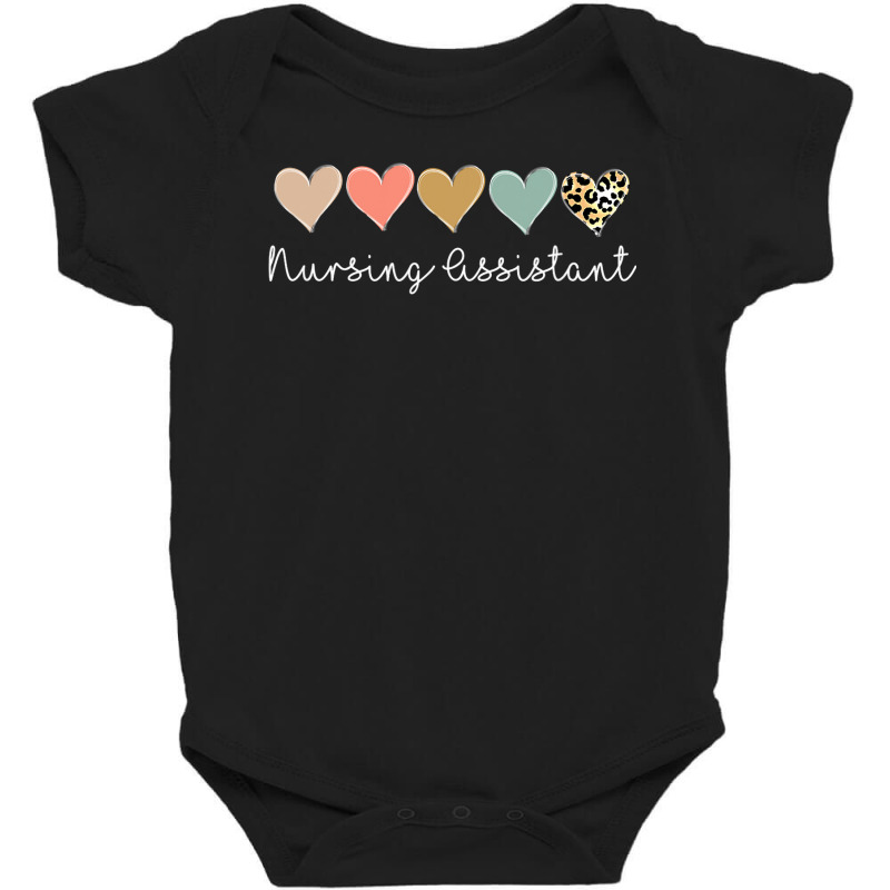 Nursing Assistant, Leopard Nursing Assistant   Nurses Aide Baby Bodysuit by JamesArtists | Artistshot