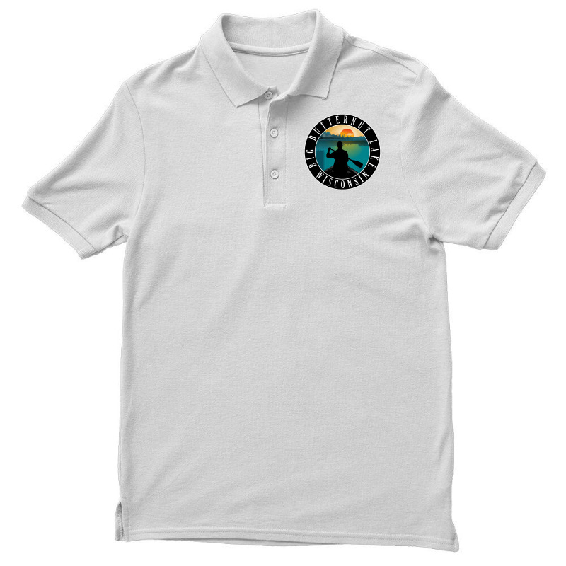 Big Butternut Lake Lake Wisconsin T  Shirt Big Butternut Lake Wisconsi Men's Polo Shirt | Artistshot