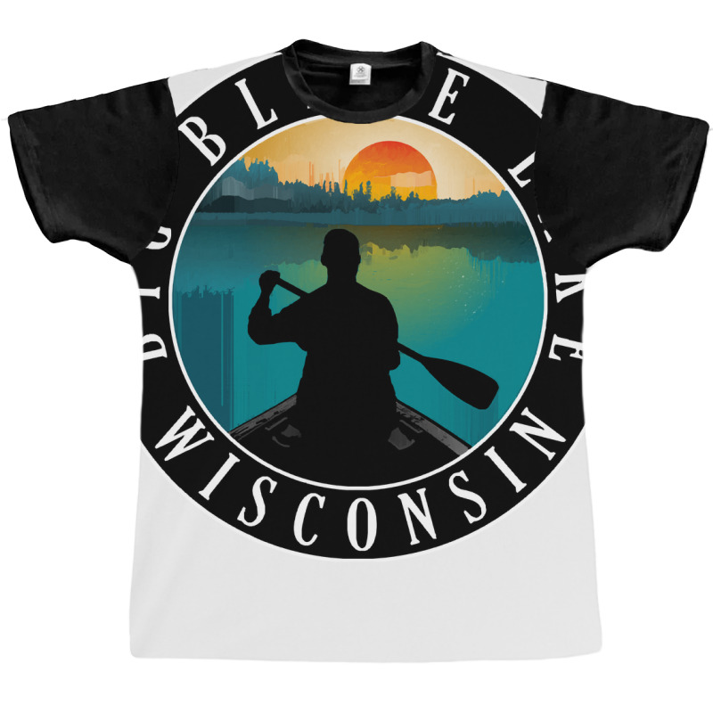 Big Blake Lake Lake Wisconsin T  Shirt Big Blake Lake Wisconsin Canoei Graphic T-shirt | Artistshot