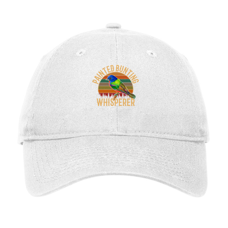 Painted Bunting Whisperer, Bird Lover Adjustable Cap by JamesArtists | Artistshot