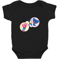 Poppy Playtime Huggy Wuggy  Amp  Kissy Missy Baby Bodysuit | Artistshot