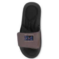 The Church The Blurred Crusade Classic  Girl Slide Sandal | Artistshot