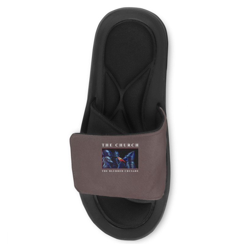 The Church The Blurred Crusade Classic  Girl Slide Sandal | Artistshot