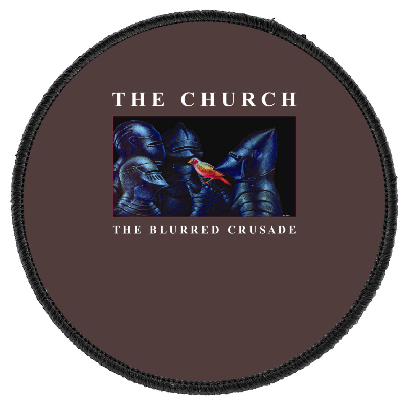 The Church The Blurred Crusade Classic  Girl Round Patch | Artistshot