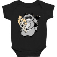 Hot Trend Mushy Raccoon Baby Bodysuit | Artistshot