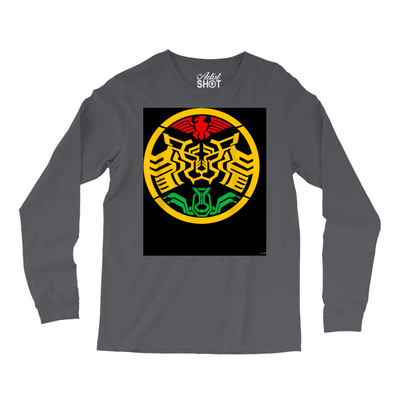 Kamen Rider Ooo Tatoba Poster Hippie Long Sleeve Shirts | Artistshot