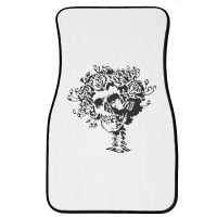 Grateful Skull Hairs Front Car Mat | Artistshot