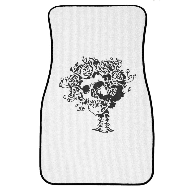 Grateful Skull Hairs Front Car Mat | Artistshot