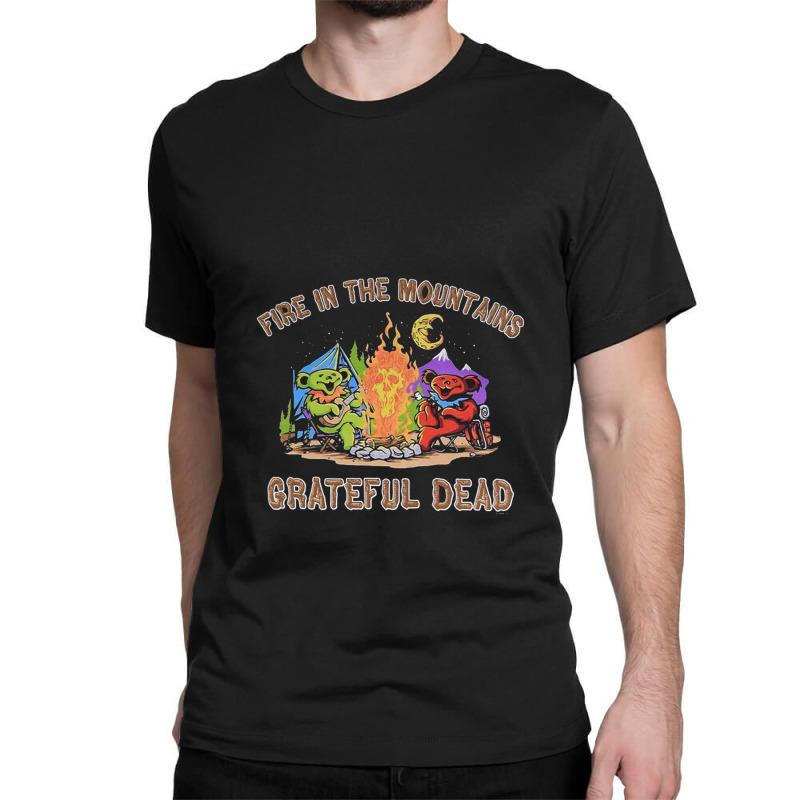 Grateful Fire In Mountains Classic T-shirt | Artistshot