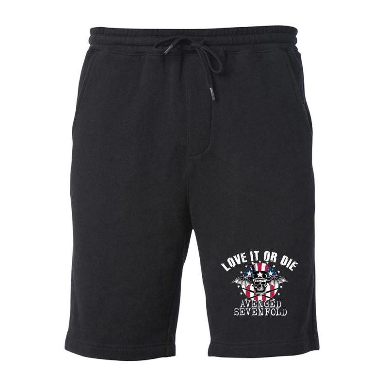 Love It Or Die Fleece Short by MarilyneNader | Artistshot