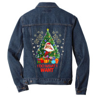 Black Cat Kitty Funny Cat Christmas Design Funny Cat Kitten Cat Men Denim Jacket | Artistshot