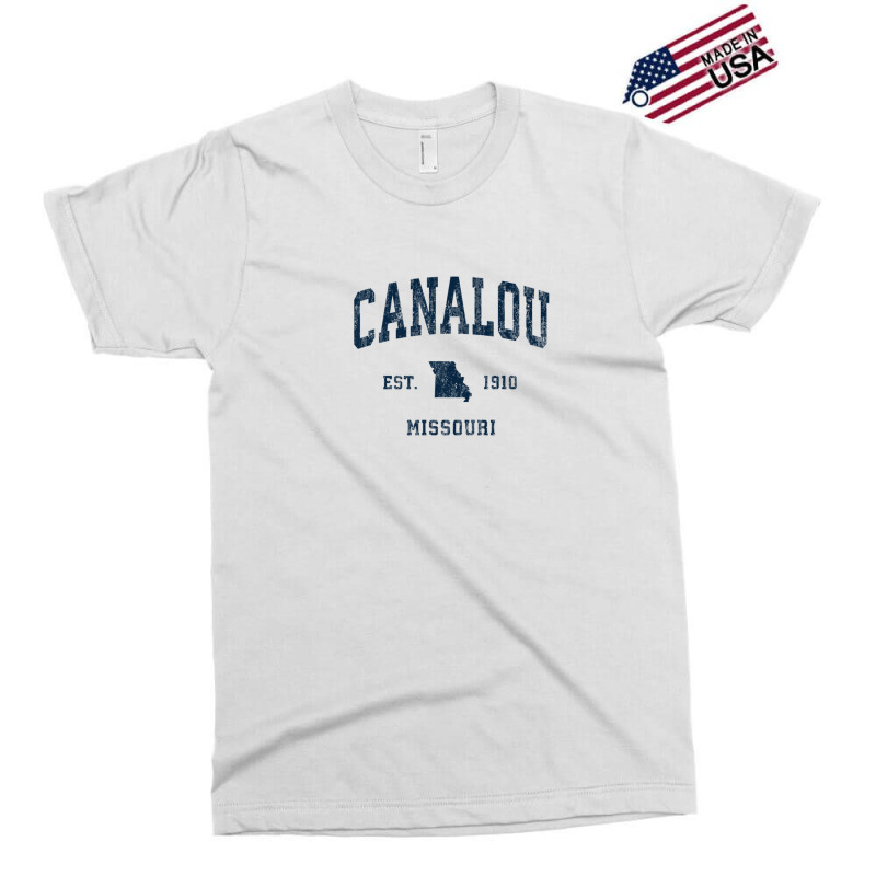 Canalou Missouri Mo Vintage Athletic Navy Sports Design Exclusive T-shirt by legatgzlezy | Artistshot