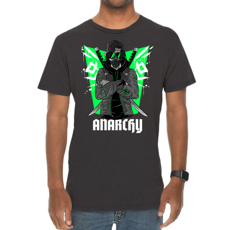 Limited Edition Ninja Warrior Anarchy Vintage T-Shirt by macklinsampson | Artistshot