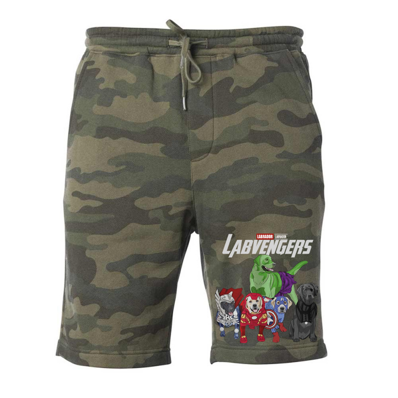 Labrador Labvengers Shirt Designer  (1) (1) Fleece Short by advtinmarp | Artistshot