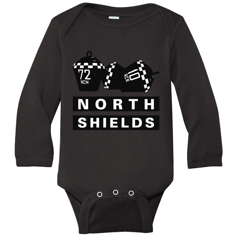 Hot Trend North Shields Tyne & Wear Long Sleeve Baby Bodysuit by macklinsampson | Artistshot