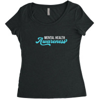 Mental Health Awareness Schizophrenia Women's Triblend Scoop T-shirt | Artistshot