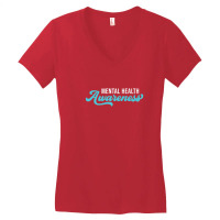 Mental Health Awareness Schizophrenia Women's V-neck T-shirt | Artistshot