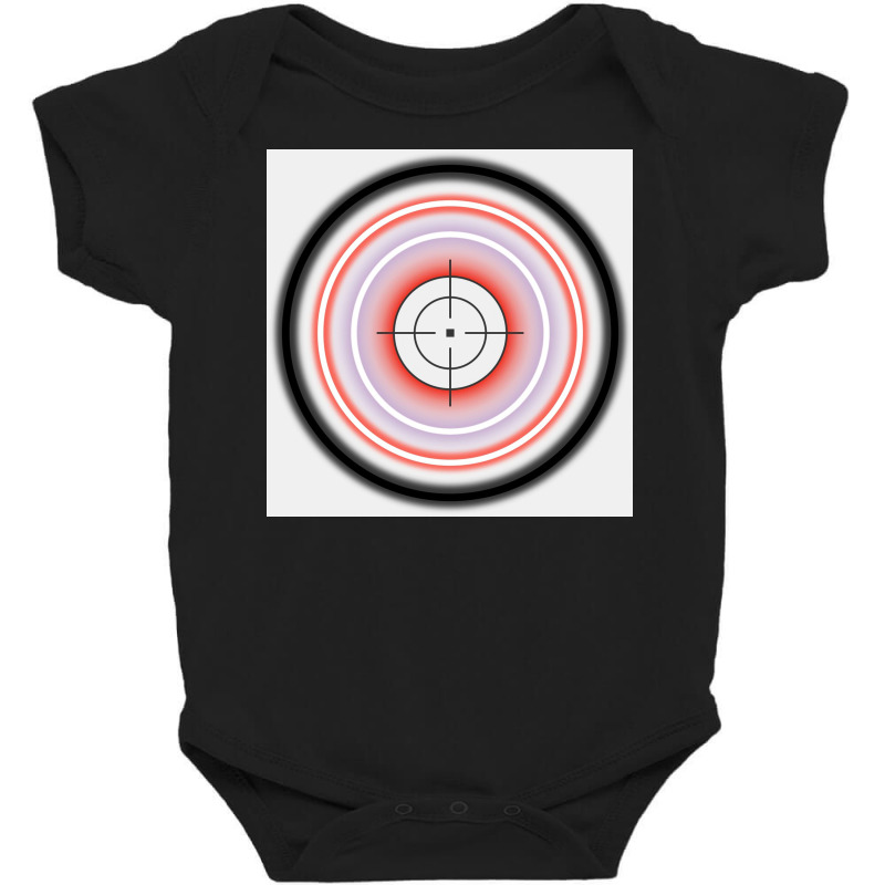 Blank Template For Sport Target Shooting Baby Bodysuit | Artistshot