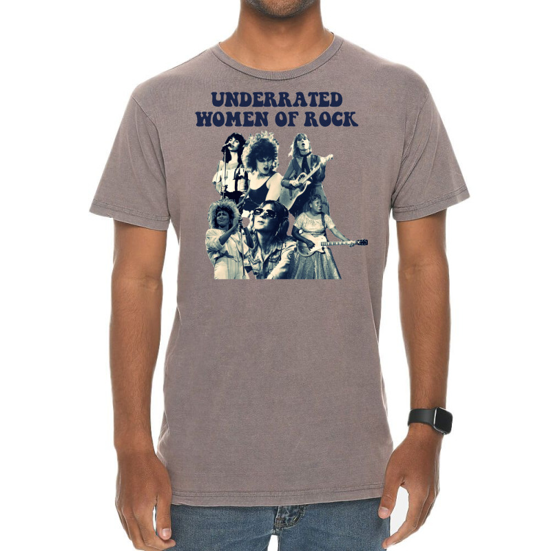 Underrated Women Of Rock Classic  Aesthetic Vintage T-shirt | Artistshot