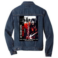 World Tour Classic  Green Men Denim Jacket | Artistshot