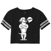 Dalmatian Dog T Shirtstubborn Dalmatian Dog Funny T Shirt Scorecard Crop Tee | Artistshot