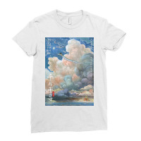 Spirited Away Poster   Studio Ghibli Ladies Fitted T-shirt | Artistshot