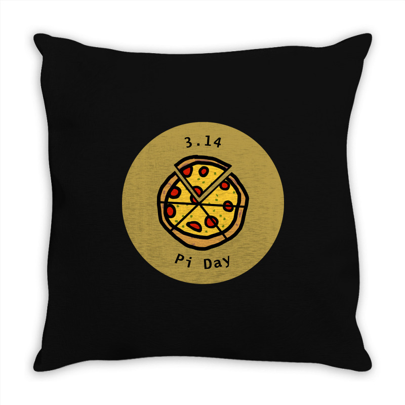 Trending 3.14 Pizza Pi Day Puns Gold Throw Pillow | Artistshot