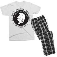 College Of Hunter Men's T-shirt Pajama Set | Artistshot