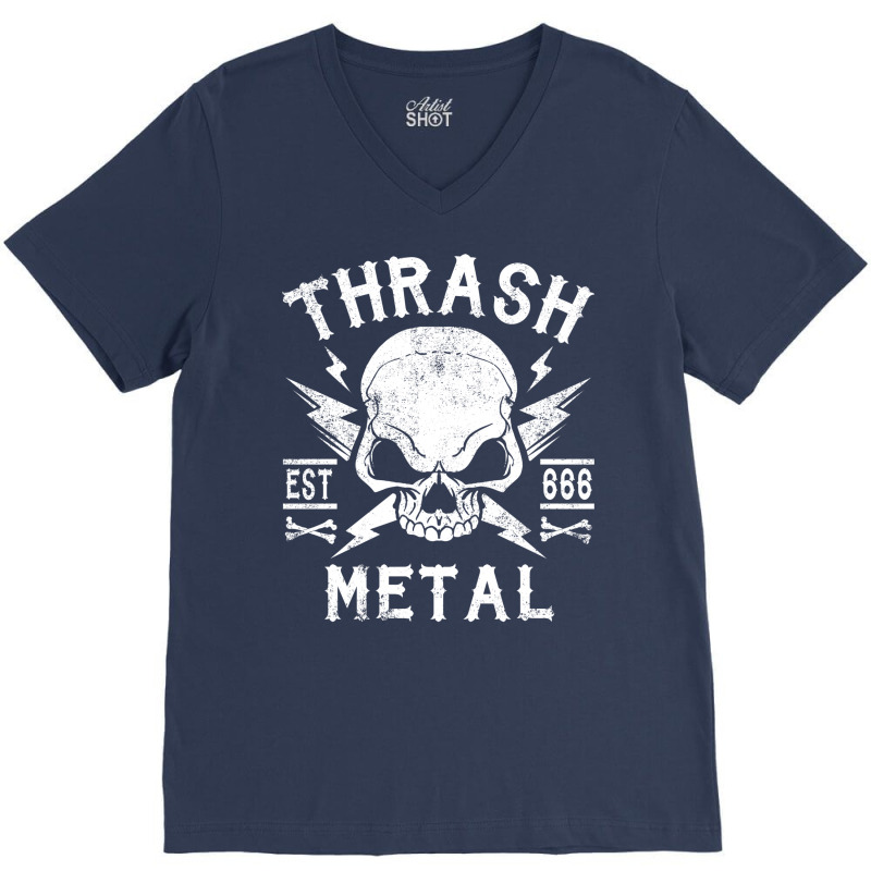 Thrash Metal   Girl V-neck Tee | Artistshot