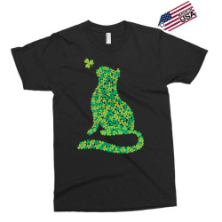 shamrock cat happy saint patricks day Exclusive T-shirt | Artistshot