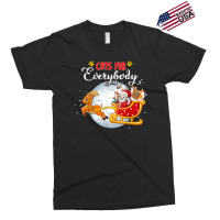 Cats For Everybody Funny Christmas For Cat Santa Lover Exclusive T-shirt | Artistshot