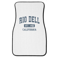 Rio Dell California Ca Vintage Athletic Sports Design Front Car Mat | Artistshot